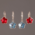 Stříbrné komponenty pro kytičky Swarovski Elements